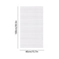 thumbnail image 3 of Lisbinx Window Sun Protection Film, One-Way Privacy Mirror Glass Tint, Reflective Heat Control, White Plastic, 20x100 cm Window Film, 3 of 6