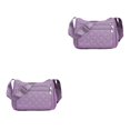 thumbnail image 2 of Maytalsory Crossbody Bag Premium For Multipurpose Large Capacity Polyester Messenger Bag Premiun Multiple Occations Gift light purple 2Set, 2 of 6