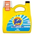 thumbnail image 2 of Tide Simply All-In-One Liquid Laundry Detergent, Refreshing Breeze Scent, 2.72 Litres, 70 Wash Loads, 2 of 14