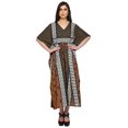 thumbnail image 1 of Moomaya Kaftan de Plage, Paréo de Bikini, Robe Longue Maxi Caftan pour Femmes, 1 of 6