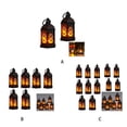 thumbnail image 1 of Baohd 2pcs/set Warm And Inviting Atmosphere With Decorative Lanterns Desktop Size black*6PCS 1Set, 1 of 6