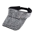 thumbnail image 1 of Fgnfyis Bling Rhinestones Sport Hats Adjustable Summer Cap Visor Caps Unisex Golf Hat Silver, 1 of 6