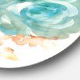 thumbnail image 2 of Designart 'Multicolor French Bouquet II' Traditional Metal Circle Wall Art, 2 of 3