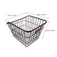 thumbnail image 2 of LNGOOR 1 Set Bicycle Basket Scooter Basket Replacement for Adult Rear Bike Basket Compatible with Scooter and Bicycle, 2 of 8