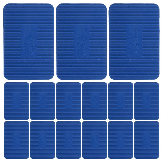 Shisuyan 100pcs Patio Furniture Shims Flat Shims For Leveling Plastic Griddle Leveling Shims Kit Shims Tile Door Load Support Shims Window Leveling Shims