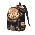 thumbnail image 1 of Easygdp Attrape-Rêves avec Mandala pour Sac à Dos en Toile Durable - Bandoulière Réglable, Grande Capacité, Convient aux Ordinateurs Portables de 15 à 17 Pouces, pour École, Travail, Voyage-Petit, 1 of 5