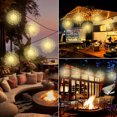 thumbnail image 5 of YOPTOP 5 Pcs 450LEDs Solar Starburst Sphere Light  Firework Lights Remote Control Timer 8 Modes Dimmable Hanging Fairy Light  Copper Wire Sparkly Lights For Patio Party Tent Christmas, 5 of 5