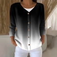 thumbnail image 1 of TACILIP Chandails Cardigan pour Femmes Grande Taille Vêtements d'Automne pour Femmes Manches Longues Hauts pour Femmes à Boutons Col en V Chandails Mode d'Automne Vêtements d'Hiver pour Femmes, 1 of 6