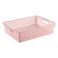 thumbnail image 2 of Cagogo Plastic Storage Baskets Organizer Bins, Multi-Purpose Bathroom Shower Caddy LaundryToyBasket, Waterproof Easy Clean Rectangular Basket for Kitchen Bedroom Countertop Decor, 2 of 6