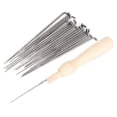 thumbnail image 4 of Wool Felting Tool, Easy To Carry Rustproof Needles Light Weight Improve Felting Efficiency Wooden Handle Felting Tool Pack  for DIY for Wool Felting, 4 of 7