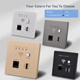 thumbnail image 4 of Amdohai In-Wall Wireless WiFi Router 300M AP Access Point WiFi Router USB-Charging Socket Wall Mount Wi-Fi AP Router with WPS Encryption, 4 of 8
