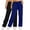 Navy1, variant on Posijego Women's Sweatpants 2 Pack Solid Color Wide Leg Sweat Pants Baggy Casual Lounge Pants with Pockets