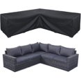 thumbnail image 1 of Housse de Sofa d'Angle Imperméable Housse de Mobilier de Jardin Housse de Mobilier d'Extérieur à Combinaison, 1 of 5