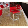 thumbnail image 4 of Compamia Gio 29.5" Outdoor Bar Stool in Red, 4 of 5