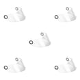 thumbnail image 2 of Youkk Haute Performance pour Lentille de Visière pour FF358 396 Plein Visage Résistant aux Rayures Transparent 255mm 5Ensemble, 2 of 6