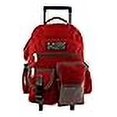 thumbnail image 3 of K-Cliffs Sac à Dos à Roulettes Robuste pour l'École Sac à Livres avec Roues Sac de Jour de Luxe à Roulettes, 3 of 4