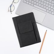 Fwttom Paper Notebook, A5 Thick Notebook Heavy-Duty Note Pad A5 Notepad Writing Book Thick-Page Diary A5 Office Notebook