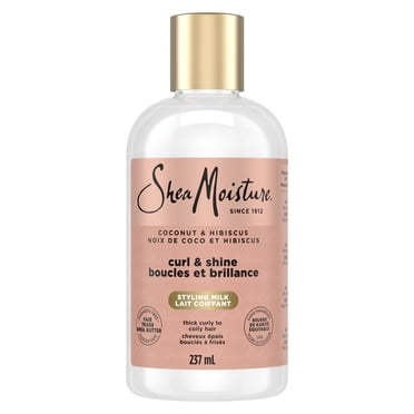 SheaMoisture Leave-in Conditioner Styling Milk Curl & Shine Coconut & Hibiscus, 237 ml