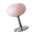 thumbnail image 2 of Bedside Table Lamp, Elegant Iron Base Cute Shape Nightstand Lamp  for Bedroom Button Switch Pink, 2 of 8