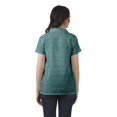 thumbnail image 4 of Moomaya Chemise Tunique Style Enveloppant pour Femmes en Coton Décontracté Col Classique Boutonné, 4 of 6