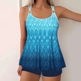 thumbnail image 1 of Cameland Women Large Print Split Swimsuit Skirt Bikini Split Swimsuit Suit, 1 of 6