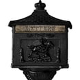 thumbnail image 4 of Mail Box Heavy Duty Mailbox Postal Box Security Cast Aluminum Vertical Pedestal, 4 of 5