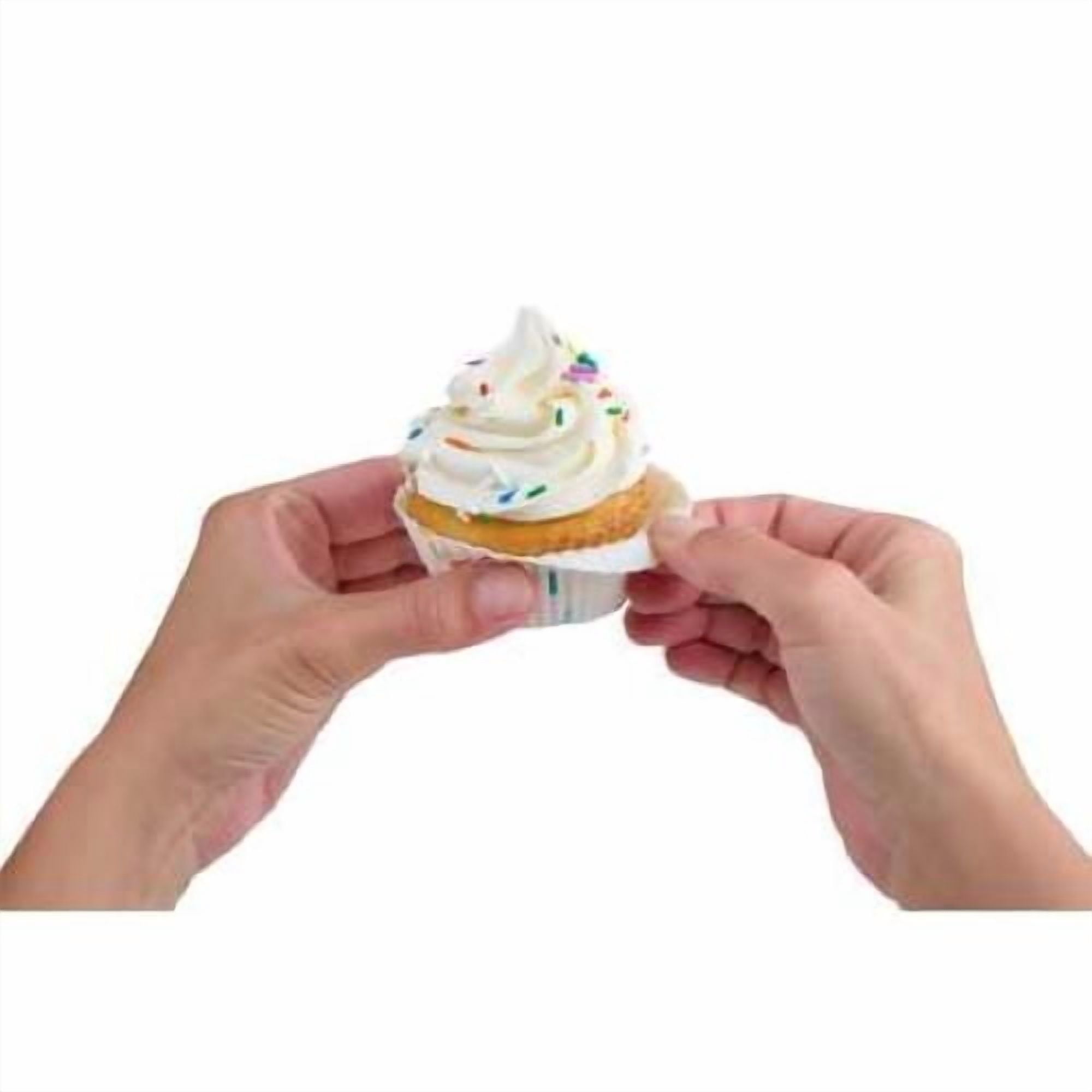 Trudeau Set of 12 Standard Silicone Muffin Cup Liners