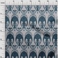 thumbnail image 2 of oneOone Cotton Poplin Fabric Swirl Ikat Decor Fabric Printed BTY 42 Inch Wide, 2 of 4