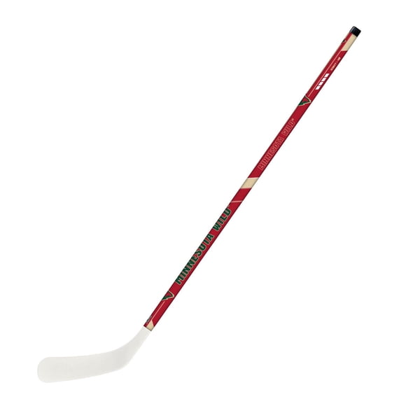 Franklin Sports Bâton de hockey de Wild de la NHL - 48 po Jr pour gaucher