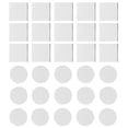 thumbnail image 1 of MasteelfCA 40 Pcs Durable Double-sided Adhesive Strong Glue Hook and Loop Home Accessories, 1 of 8