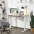 thumbnail image 4 of Gymax Bureau Debout Électrique 48 Pieds' à Hauteur Réglable avec Panneau de Commande et Port USB Naturel, 4 of 10