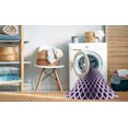 thumbnail image 2 of Ahgly Tapis Rond Lavable en Machine Intérieur Transitionnel Fleur Rose, 3 Pieds Rond, 2 of 7