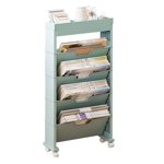 Classroom Bookshelf,Classroom Bookshelf Multilayer Foldable Book Storage Shelf Classroom Book Organizer Breakthrough Technology
