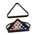 thumbnail image 3 of Lipstore Support de Billes Triangle pour Débutants Cadre Triangle pour Maison Snooker Intérieur Noir, 3 of 8