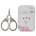thumbnail image 2 of Embroidery Scissors,  Stainless Steel Embroidery Scissors Small Portable Tailor Handicraft Shears for Sewing Crafting Art Work, 2 of 7