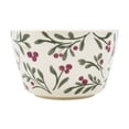 thumbnail image 3 of Holiday Time Cranberry Spice Collection Red Green Plaid & Berries Festive Bowl Set, 10.5 fl oz, Stoneware, 2-pack, 3 of 10