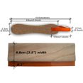 thumbnail image 4 of INTBUYING 6pcs of Screen Printing 13" 33cm Squeegee DIY Hand Tool Ink Scraper Oiliness 75 Durometer, 4 of 4