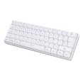 thumbnail image 1 of Triple Mode BT5.0 2.4G USB Mechanical Keyboard,61 Keys Rechargeable Silent Mini  Keyboard,Compact Gaming Keyboard with RGB Backlight for Laptop Phone Tablet, 1 of 7