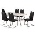 thumbnail image 2 of Tavern Dining Set, 7-Piece, Black, 2 of 2