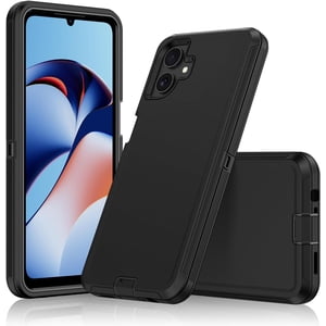 [PST] Samsung Galaxy A07 4G Cas de défenseur dur, triple couche résistant aux chocs Couverture de cas de défenseur difficile
