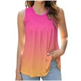 thumbnail image 1 of Women Printed Pullover Fashionable Casual Round Neck Top, 1 of 3
