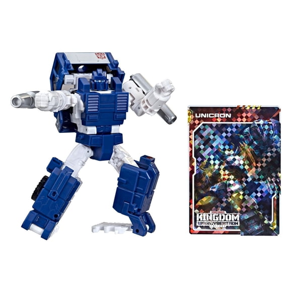 Transformers Generations War for Cybertron: Kingdom, figurine WFC-K32 Autobot Pipes classe Deluxe, pour enfants, dès 8 ans, 14 cm