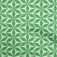 thumbnail image 1 of oneOone Georgette Viscose Green Fabric Geometric Craft Projects Decor Fabric Printed By The Yard 42 Inch Wide, 1 of 4