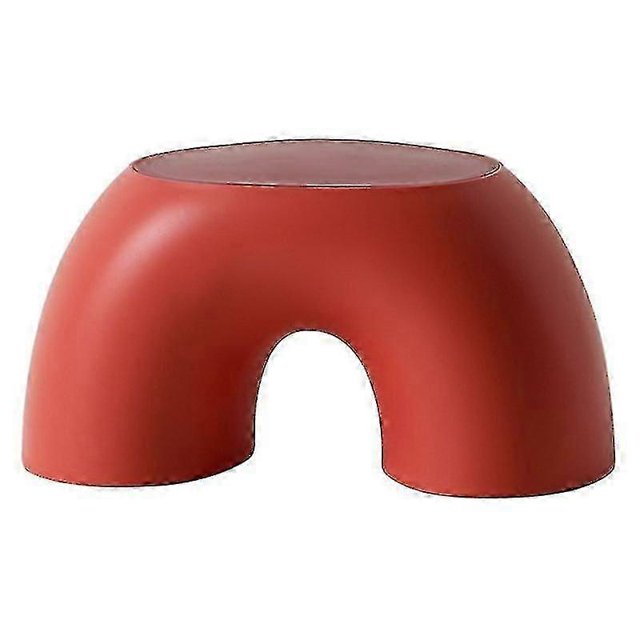 Kovo (Rouge) Banc Circulaire Antidérapant pour Enfants Arc-en-Ciel Utilitaire Fort