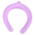 thumbnail image 1 of Tube de Refroidissement pour le Cou Réutilisable Mains Libres Léger Portable pour Sports d'Été en Plein Air Violet, 1 of 10