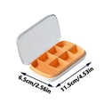 thumbnail image 1 of Weekly Pill Organizer with Pill Cutter | 7 Compartment Travel Pill Case | Portable Medicine Storage Box for Daily Medication and Small Items | Round Pill Container for Home, Office, and Travel, 1 of 3