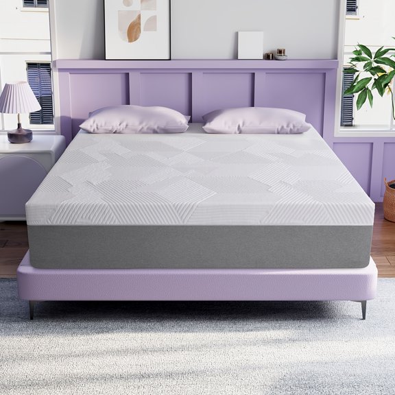 10-inch Full Mattresses, Gel-Infused Memory Foam Medium-Soft Mattresses, Cool Sleep, Boxed Mattresses, Full Mattresses