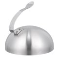 thumbnail image 3 of 1pc Stainless Steel Food Protective Hood Steak Lid Dishes Cover Food Cover, 3 of 9
