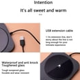 thumbnail image 3 of Coffee Mug Warmer & Mug Set Self Heating Mug With Wireless Smart Charging Mug With Lid 12oz For Desktop Home For Coffee Lovers Barrel Cup Acrylic Drinking Glasses Set Vacuum Insulated Coffee Mug, 3 of 3