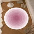 thumbnail image 1 of Boovnll Rugs for Living Room, 24x24" Super Soft Faux Fleece Throw Rugs, Non Slip & Non Shedding Thicken Microfibe Round Area Rug for Living Room, Bedroom, Home Decor, Rug, 1 of 6